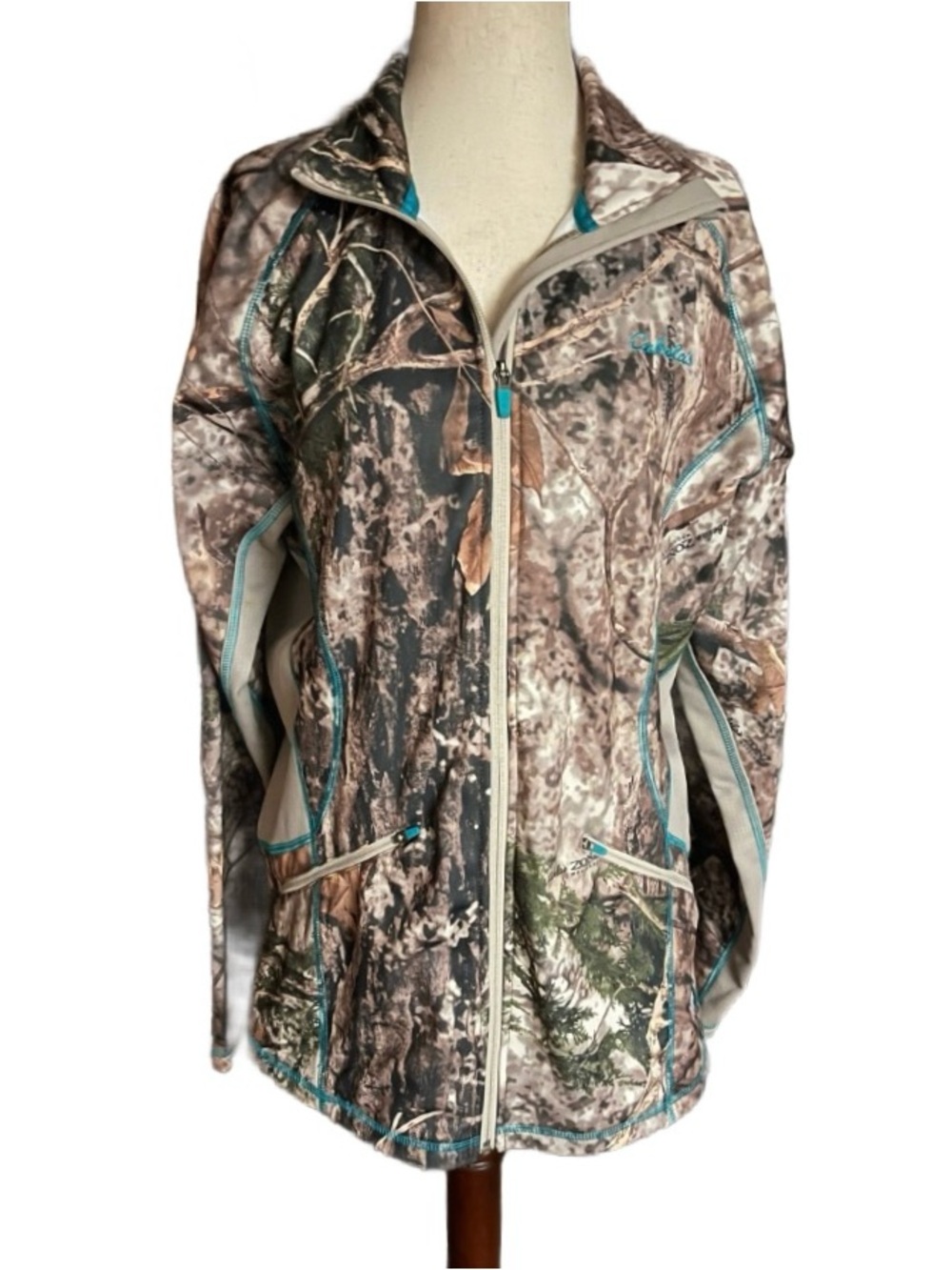 Cabela’s ~ Women’s Large ~ Camouflage  ~ Green & Brown ~ Jacket